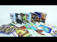 Εκτύπωση βιβλίων με σκληρή επιφάνεια με ορθογώνια γωνίες