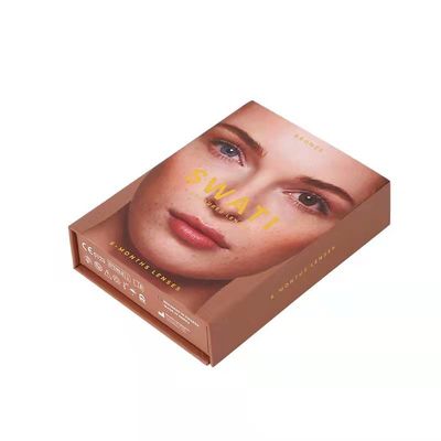 ποιότητας  Magnet Rigid Gift Box , Reusable Paper Box Cosmetics Contact Lens Packaging εργοστάσιο